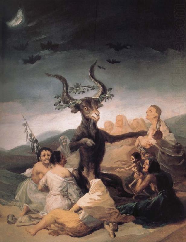 El Aquelarre, Francisco de goya y Lucientes